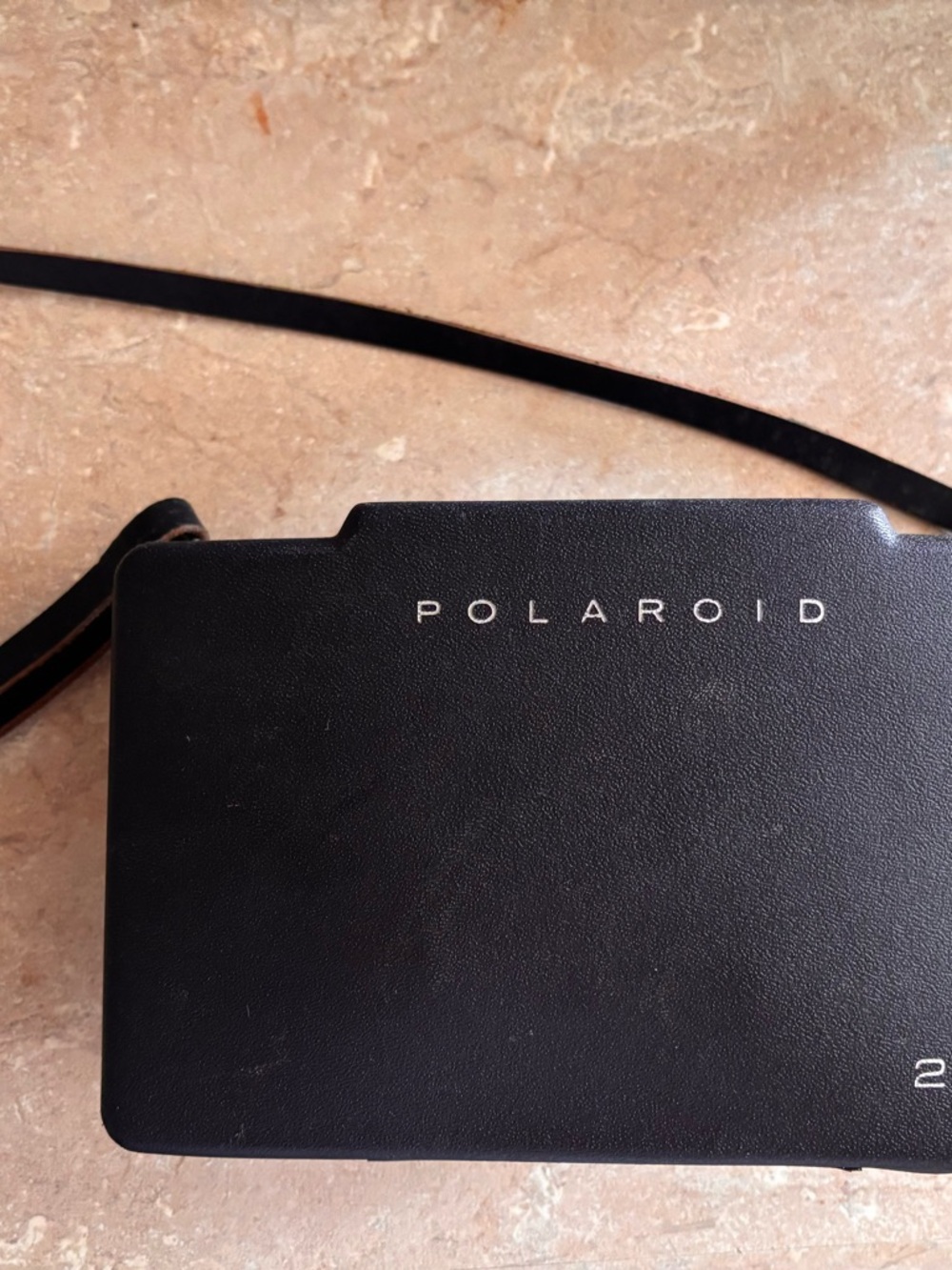 Polaroid Black Textured Camera Case with Strap - Polaroid 250